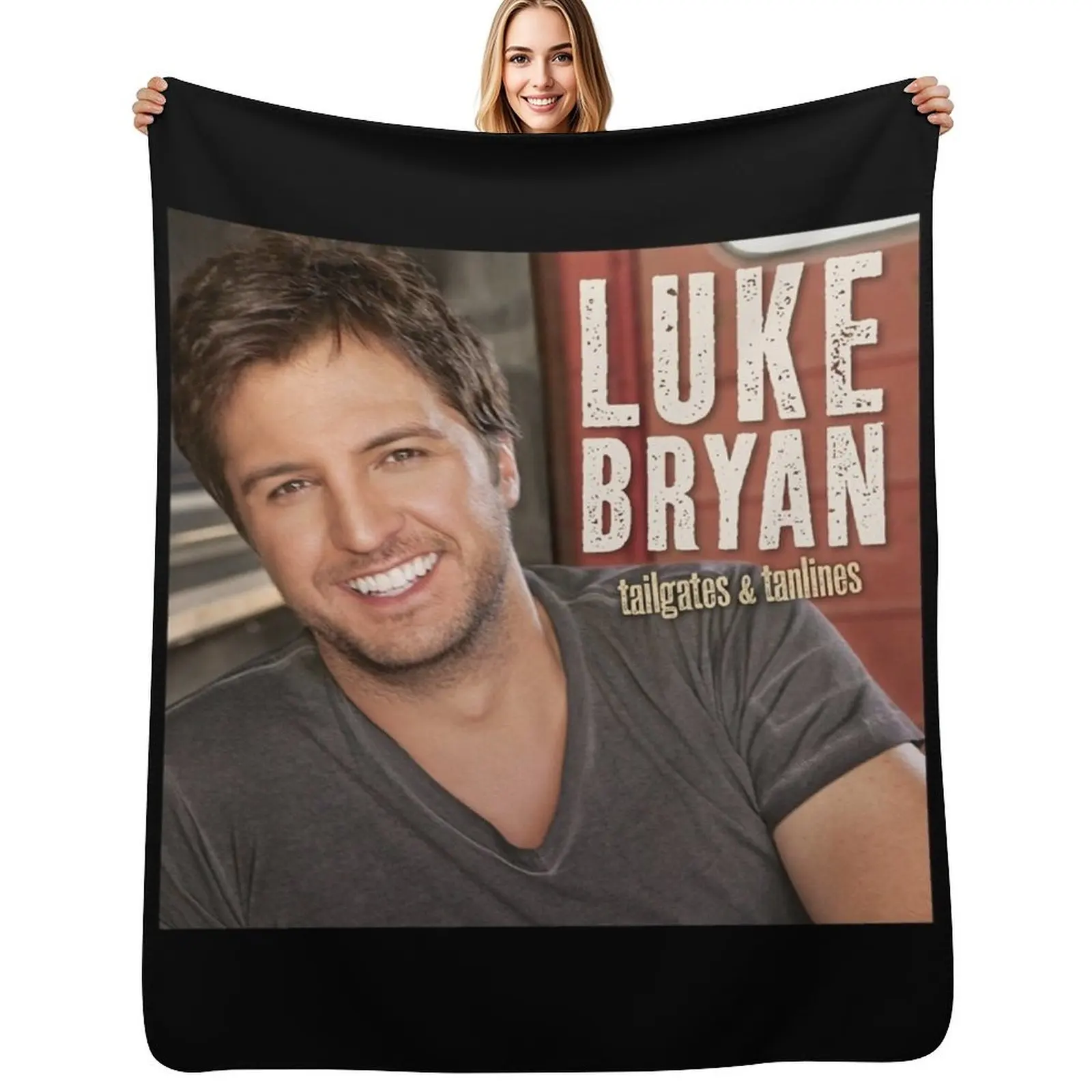 Tailgates tanlines Throw Blanket for sofa Summer Warm valentine gift ideas Flannel Blankets For Sofas Blankets
