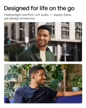 SHOKZ OpenDots ONE - Open-Ear Headphones - Wireless Bluetooth Earbuds with Microphone - Secure, Lightweight, Clip-On Fit  E310 - AliExpress 44