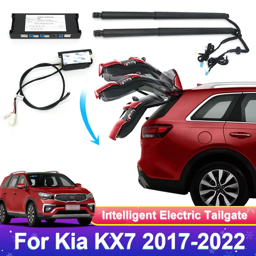 

Для Kia KX7 2017-2022 контроль багажника Электрический Багажник автомобильный подъемник автоматическое открытие багажника Дрифт приводной комплект ножной датчик