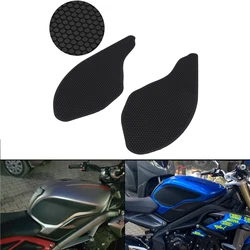 Artudatech-empuñaduras de tracción lateral, almohadillas de tanque para Daytona 675, 2013, 2014, 2015, STREET TRIPLE 13-20
