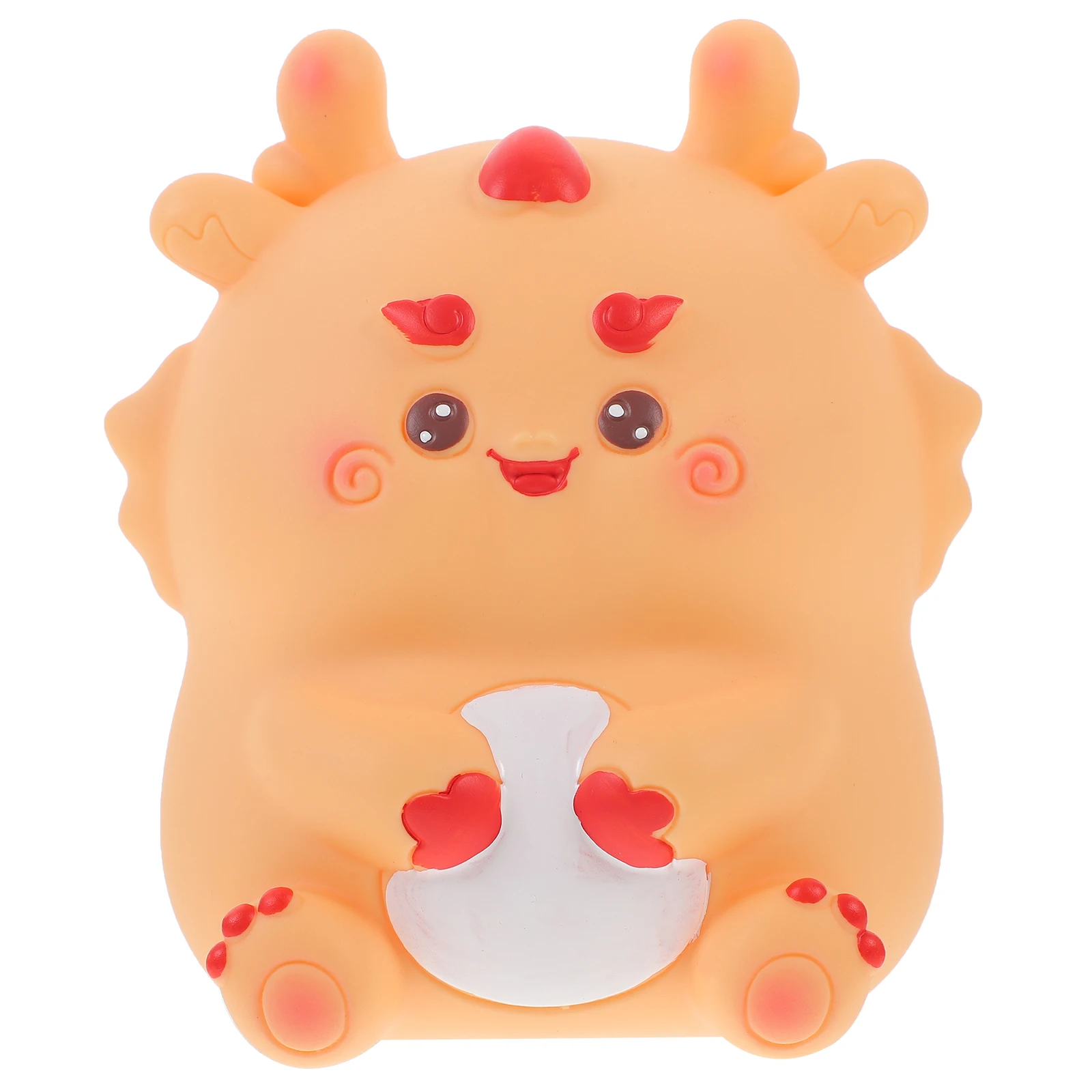 

Lovely Dragon Design Piggy Bank for Boys Girls Thick Vinyl Coin Bank Large Storage Capacity Fun Saving Pot Home Decor Gift