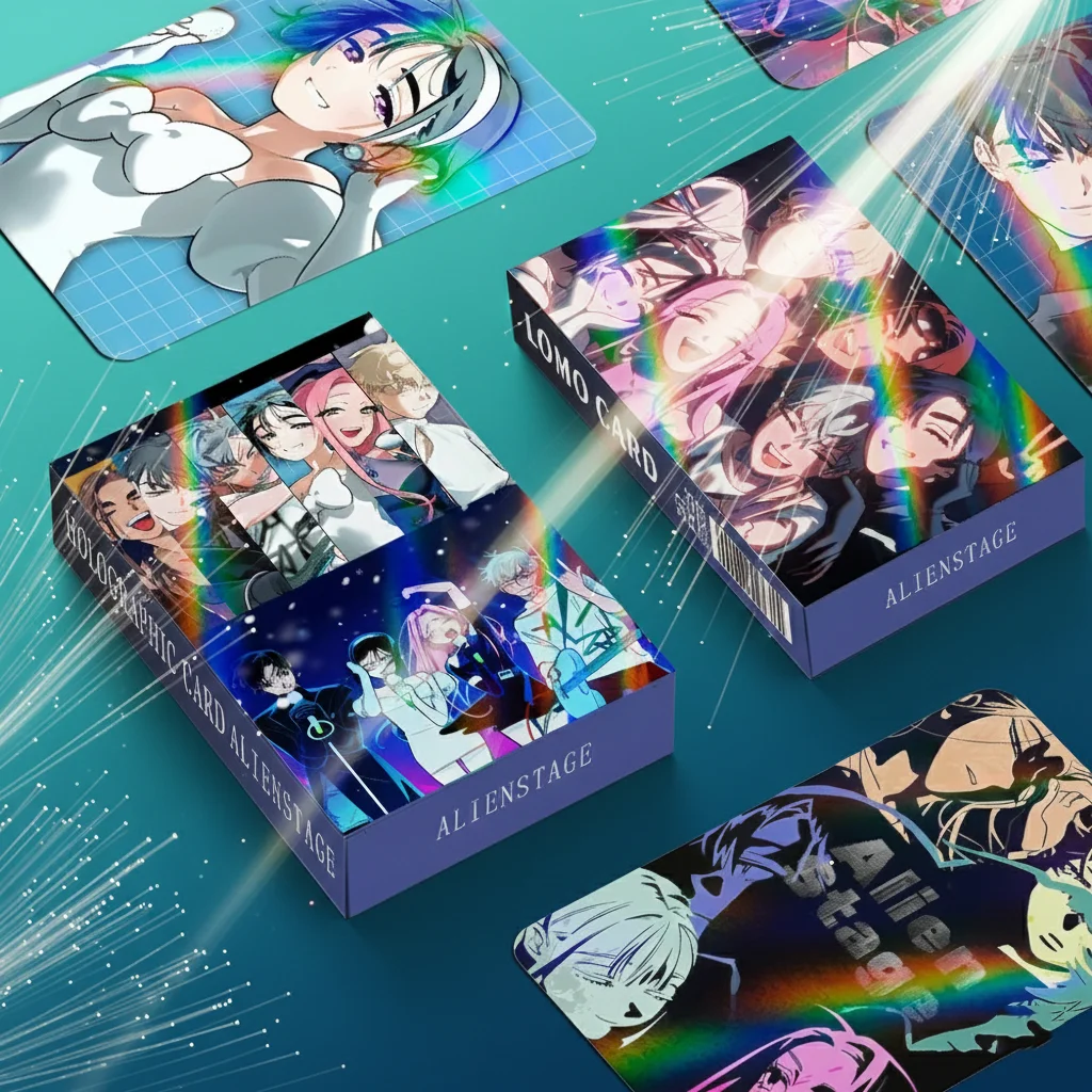 30pcs Korean Manga Alien Stage Photo Cards Set - Luka Hyuna Ivan Collectible LOMO Card Fans Collection Gift