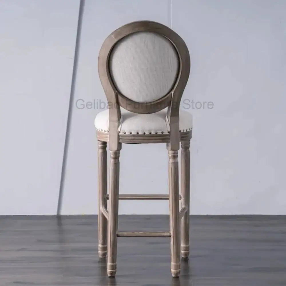 

OfficeBar Balcony Luxury Living Stools Design Barber Room Designer Makeup Elegant Restaurant Chair Minimalist Home Furniture