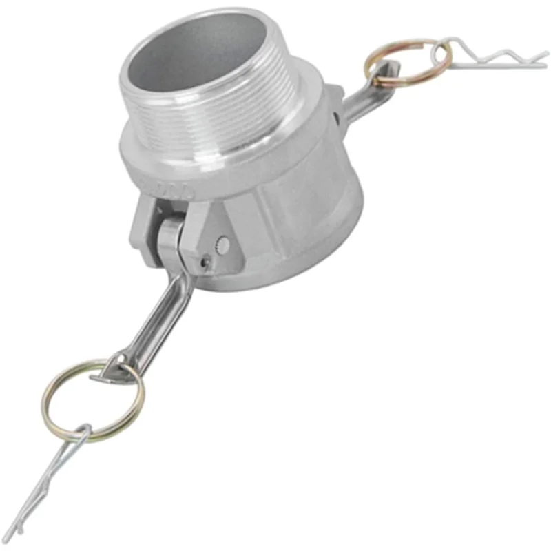 

A25F-2PCS Алюминиевый фитинг глобального типа B с канавкой и канавкой для шланга с 2 шт. 2-дюймовой прокладкой Camlock - вилка 2 дюйма X 2 дюйма NPT штекер в комплекте