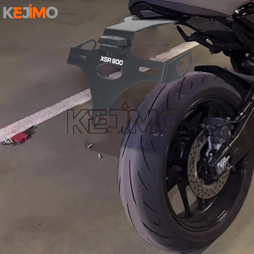 

2026 2027 FOR YAMAHA XSR900 2022-2025 XSR900GP 2024-2025 Motorcycle Rear License Plate Mount Bracket Tail Tidy Fender Eliminator