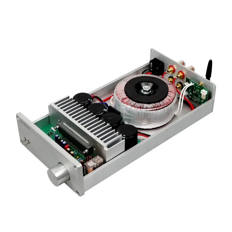 BRZHIFI 오디오 파워 앰프, RSN312H24 BT 5.0 출력, 오디오 애호가 홈 시어터 스테레오 앰프, 70W * 2