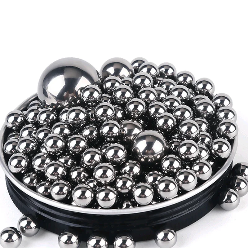 Dia 0.5mm~50mm 304/316/440C Stainless Steel Smooth Solid Ball High Precision Bearings Roller Beads Ball Slingshot Ammo Marbles