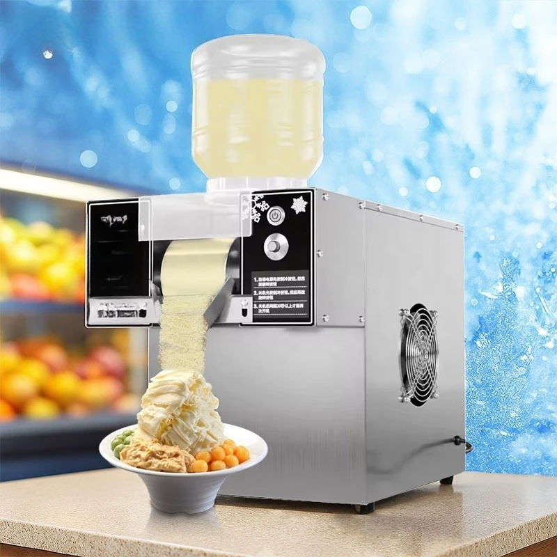 Commercial 220V/110V Snow Chip Ice Cream and Korean Ice Su Snow Ice Machine Commercial Milk Snow