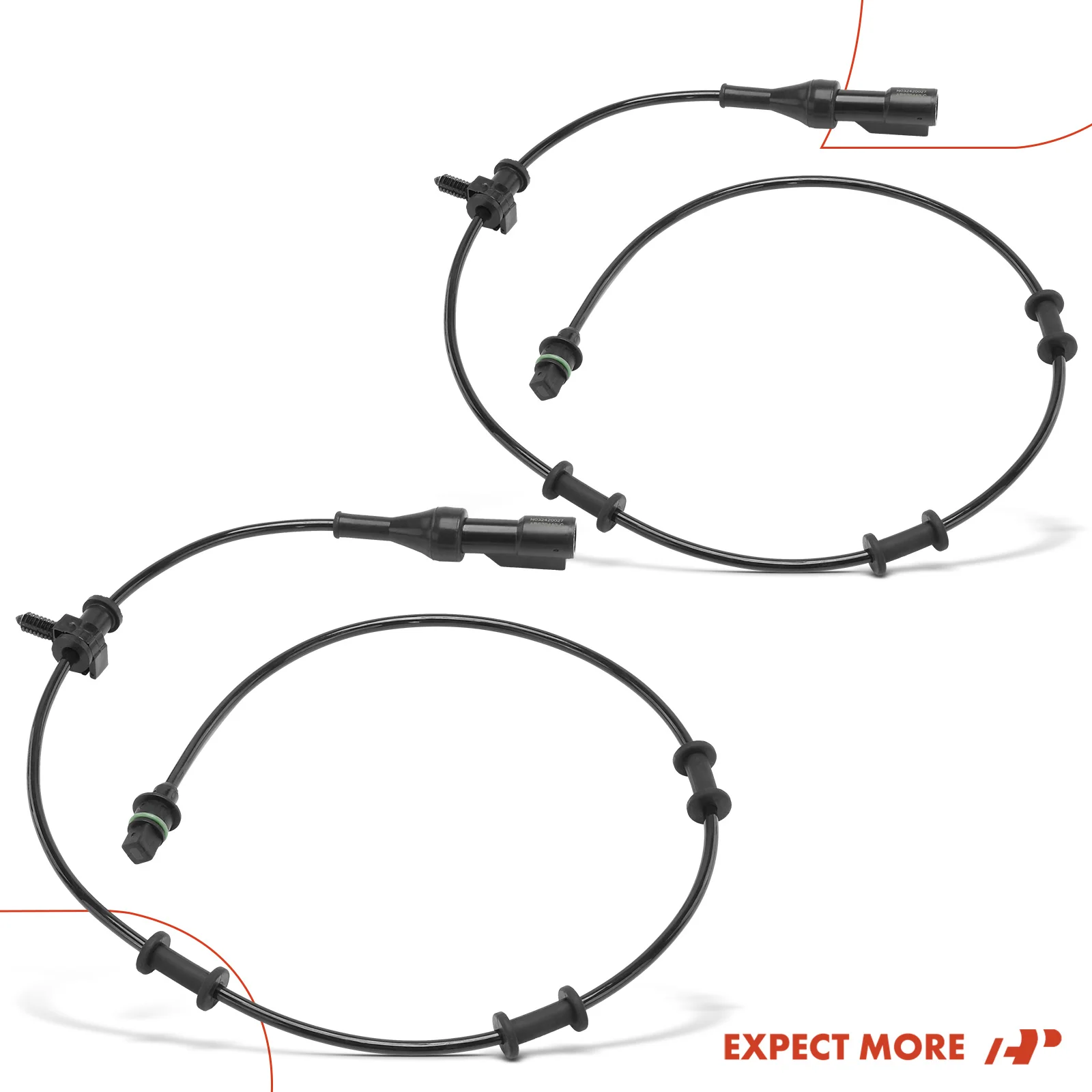 A-Premium 2Pcs Front Driver & Passenger Side ABS Wheel Speed Sensor for Jaguar XF 2009-2011