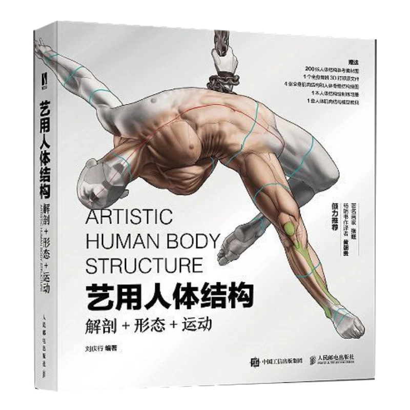 Special Training on Animation Human Body Structure Expression Techniques Body Structure Hand-painted Basic Books Livros Libros