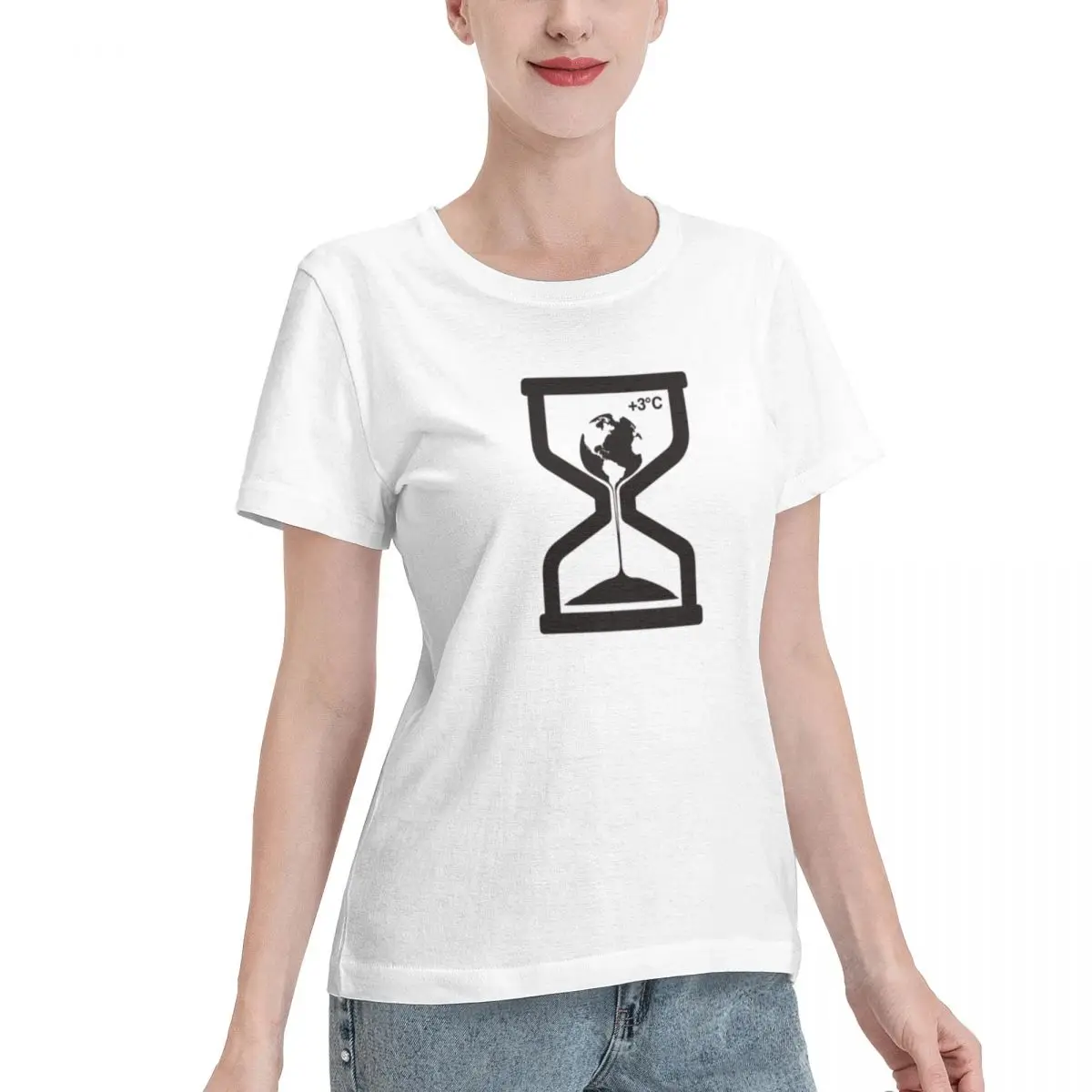 Wardrobe Essential MELTDOWN Climate Change Women's T-shirt Soft Casual Affordable Ladies Tshirt