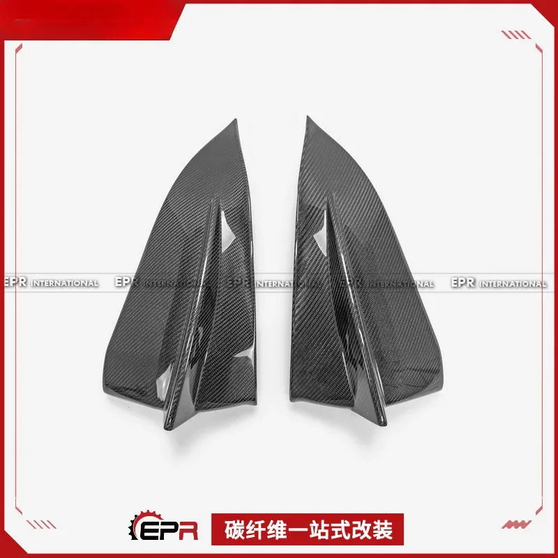

For Tesla Model 3 (2023+) 2026 Carbon Fiber EPA Style Rear Bumper Corner Surround - Aerodynamic Design