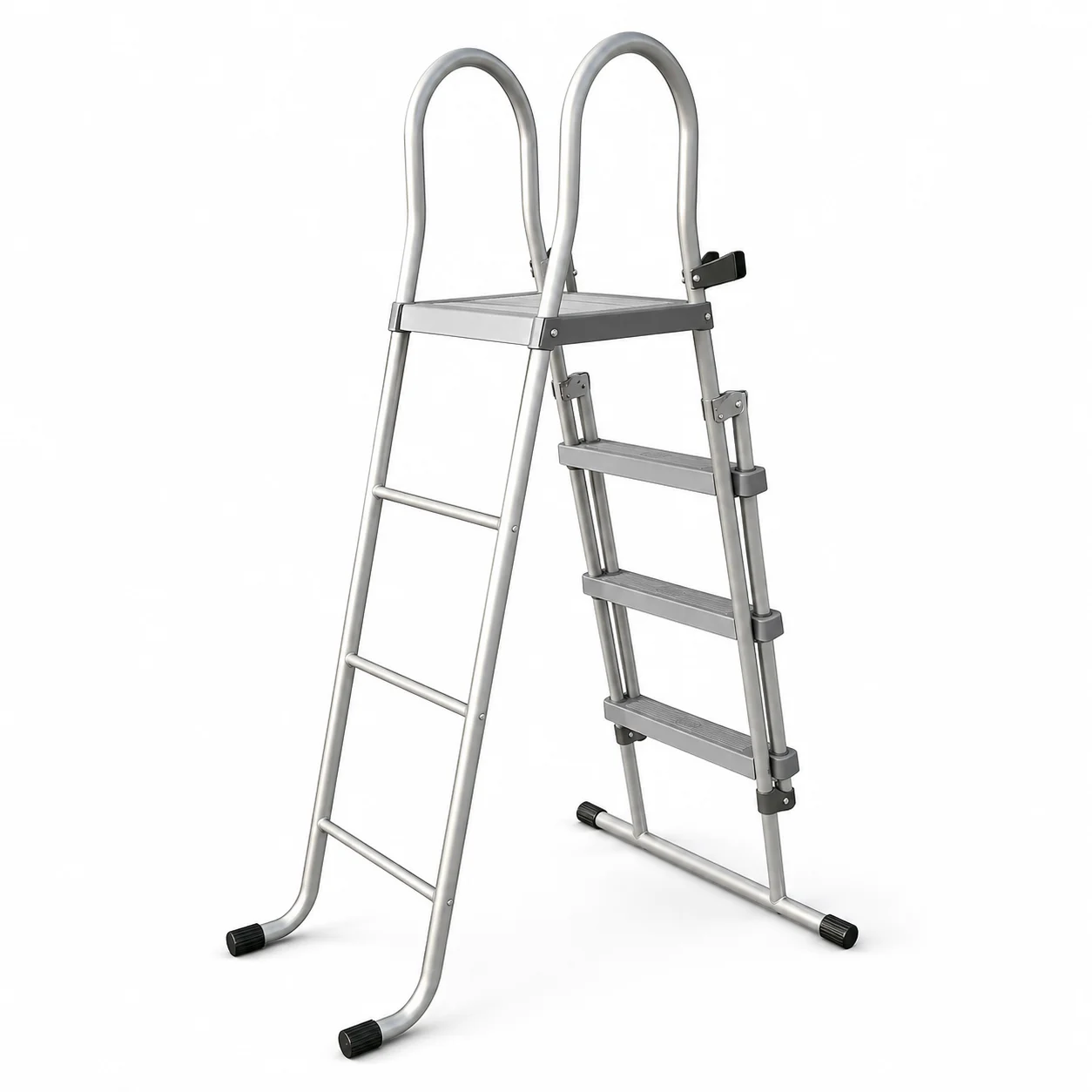 Customized Wholesale Stainless Steel Pool Steps with Ergonomic Handrails for Convenient Access to Above Ground Pools