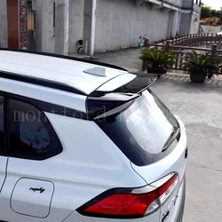 For Toyota Corolla Cross Car Body Styling Rear Tail Spoiler High Quality Black ABS Plastic Wing Rear Trunk Accessories 2022-2024
