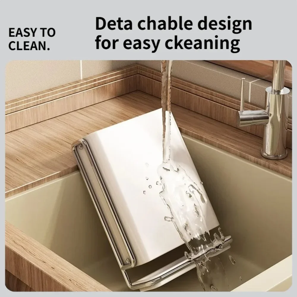 1pcs Kitchen Knife Holder Knife Storage Rack No Punching Wall-mounted Storage Box Knife Storage Box Household Seat