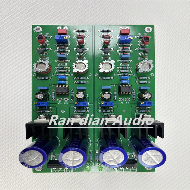 علامة JC-2 الدائرة أنبوب مجال التشويه المنخفض للغاية فئة أ الصوت الدافئ قبل مكبر للصوت اللوحة النهائية K246J103.LM317.LM337