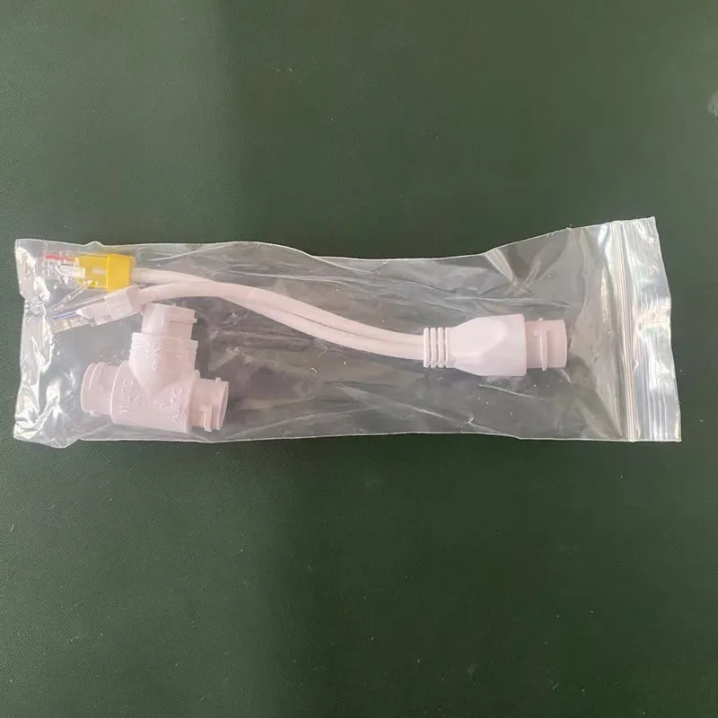 Cable divisor POE 1 a 2 conector Ethernet RJ45 Cable combinador POE para cámara IP