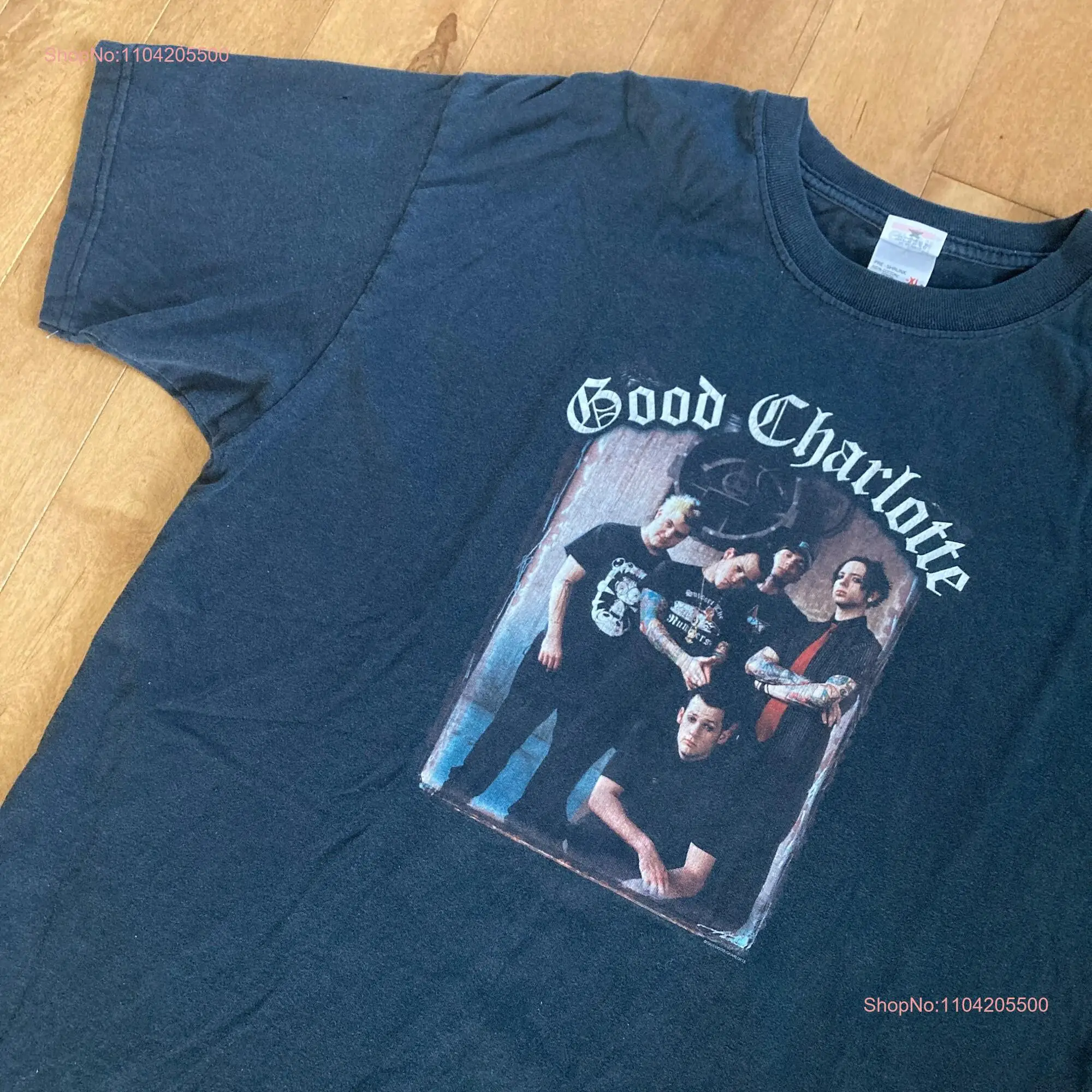 Early 2000's Good Charlotte Band T shirt Vintage Y2K Rock Joel Madden Pop Punk Anvil Generation RX The Anthem