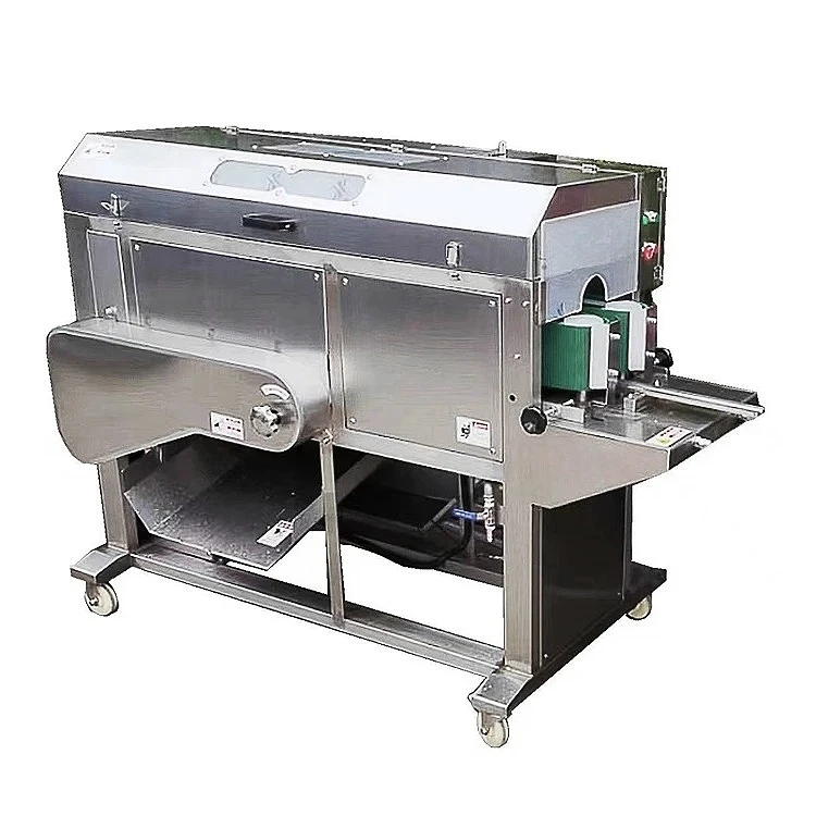 Automatic Fish Filleting & Backbone Remover Machine, Commercial 3‑Piece Fish Cutting Equipment for Seafood Factory