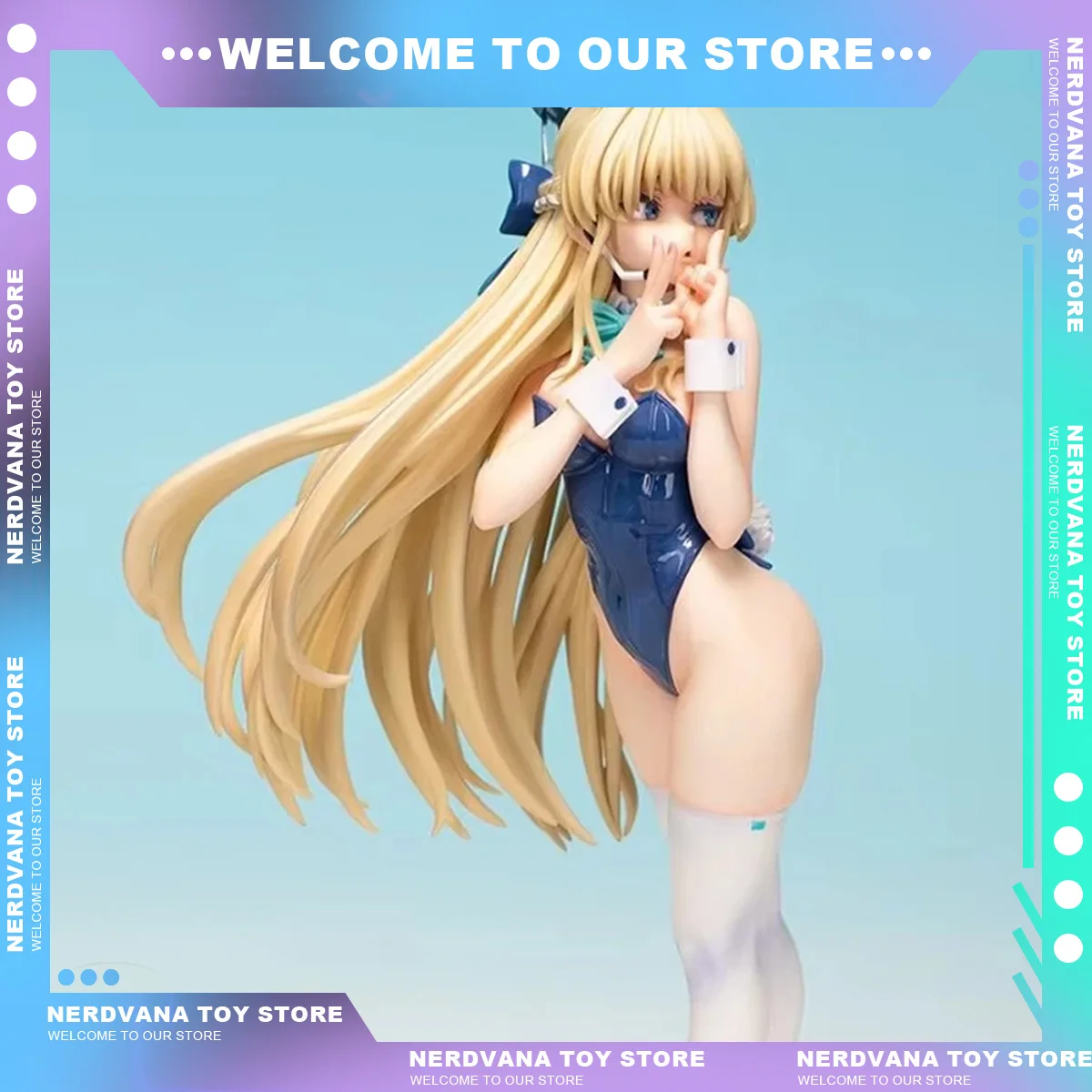 Blue Archive Anime Figure Asuma Toki Statue Bunny Girl Models Statue Doll Collection Decoration Toys Christmas Gifts