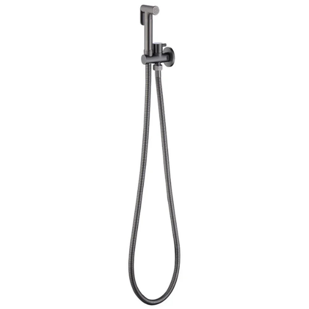 

For Bathroom Cleaning Toilet Bidet Sprayer Wall-mounted Kit 1.5 Meter Bidet Hose Toilet Spray Efficient Cleaning