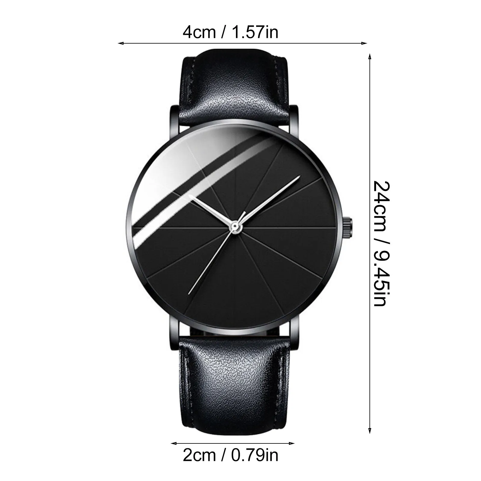 ساعة رائعة بحزام كلاسيكي عصري بمقياس شبكي وحزام تقويم هدية للرجال وحزام ساعة كلاسيكية للرجال #4