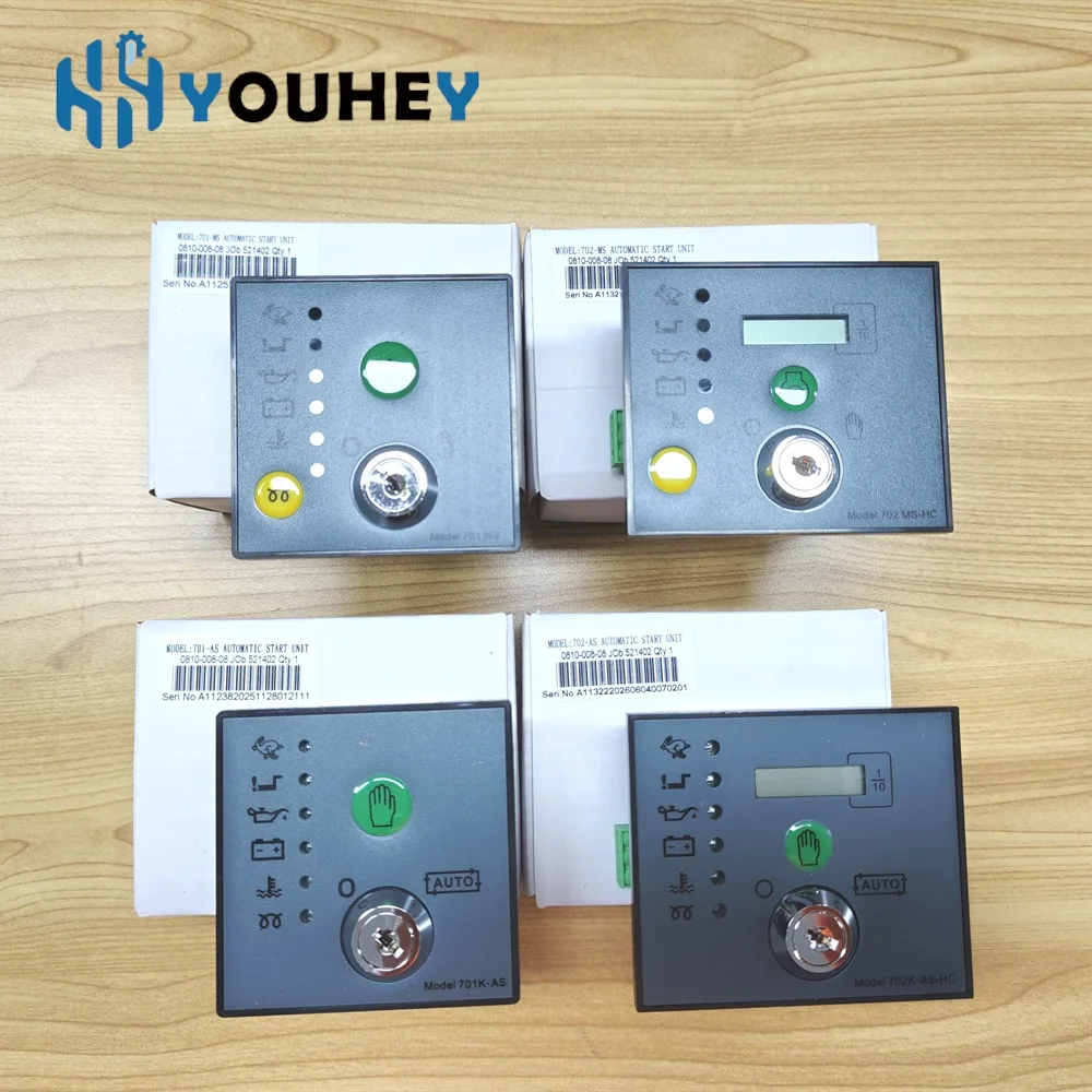 DSE 702K-AS 702AS 702MS 701MS 701AS 701K-AS Key Start Control Module Controller Panel Genset Control Board DSE701 DSE702