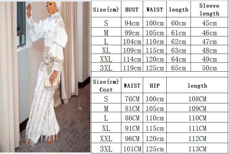 Women Skirt Set Two Piece Sets Puff Sleeve Tassel Embroidery Tops Elegant Matching Sets High Waist Dress Sets Long Culottes 2025