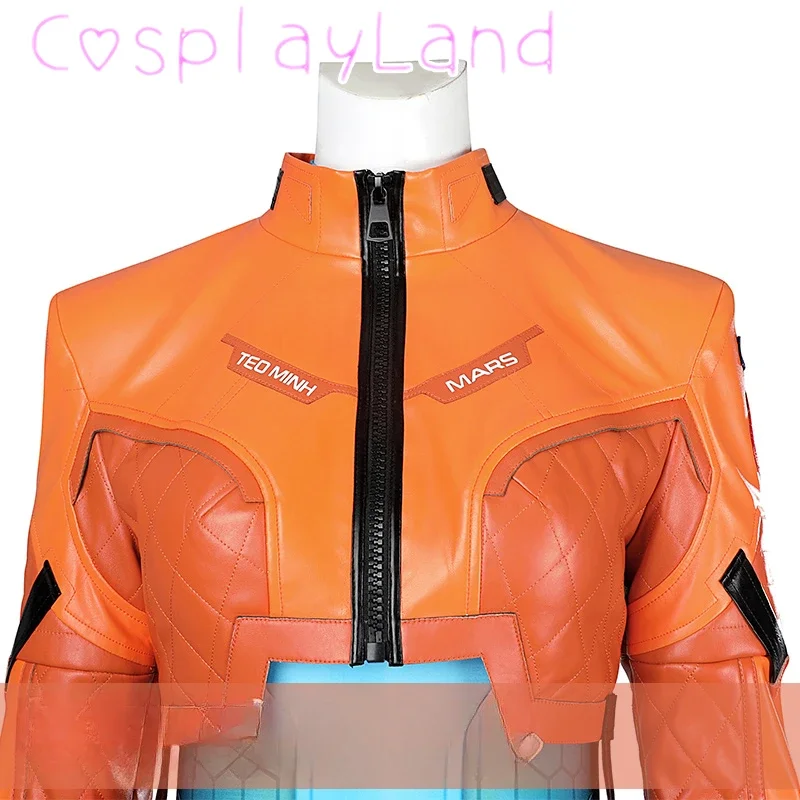 Gioco OW 2 Juno Costume Cosplay Cappotto Tuta Outfit Set completo Formato personalizzato Halloween Natale Gioco di ruolo Abito da donna Alta Qulity