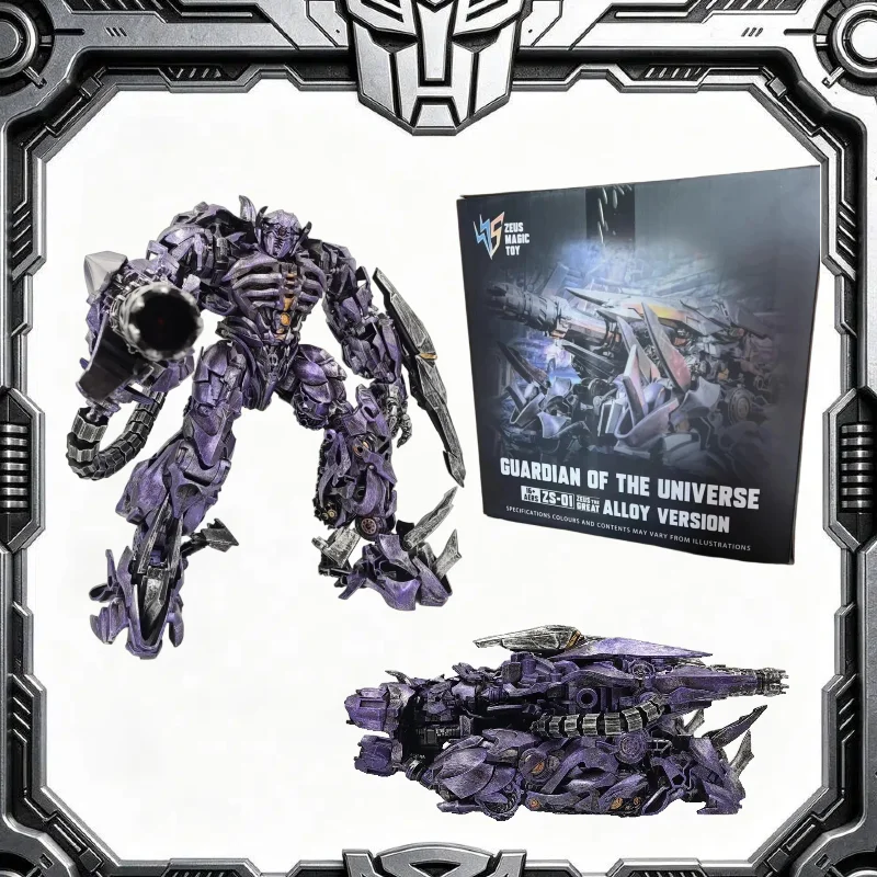 

【IN STOCK】BMB ZS‑01 Zeus Magic Shockwave 35cm Oversize Alloy Transformable Robot Collection Model Action Figure Boys Toys Gifts