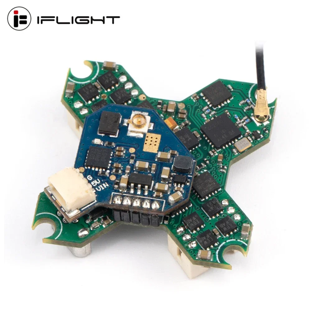 

IFlight BLITZ F411 F4 1S 5A Whoop AIO Flight Controller 50mW VTX Built-in ELRS 2.4G Receiver for RC FPV Racing Drone