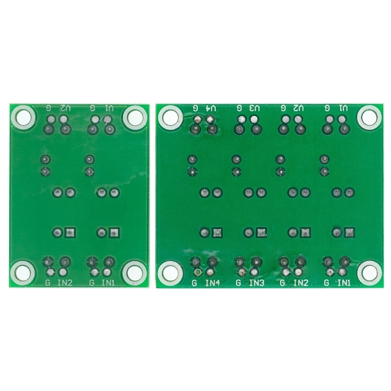 2/4 Channel PC817 Optocoupler Isolation Board Voltage Converter Adapter 3.3V to 5V Module 3.6-30V Driver Photoelectric Isolated