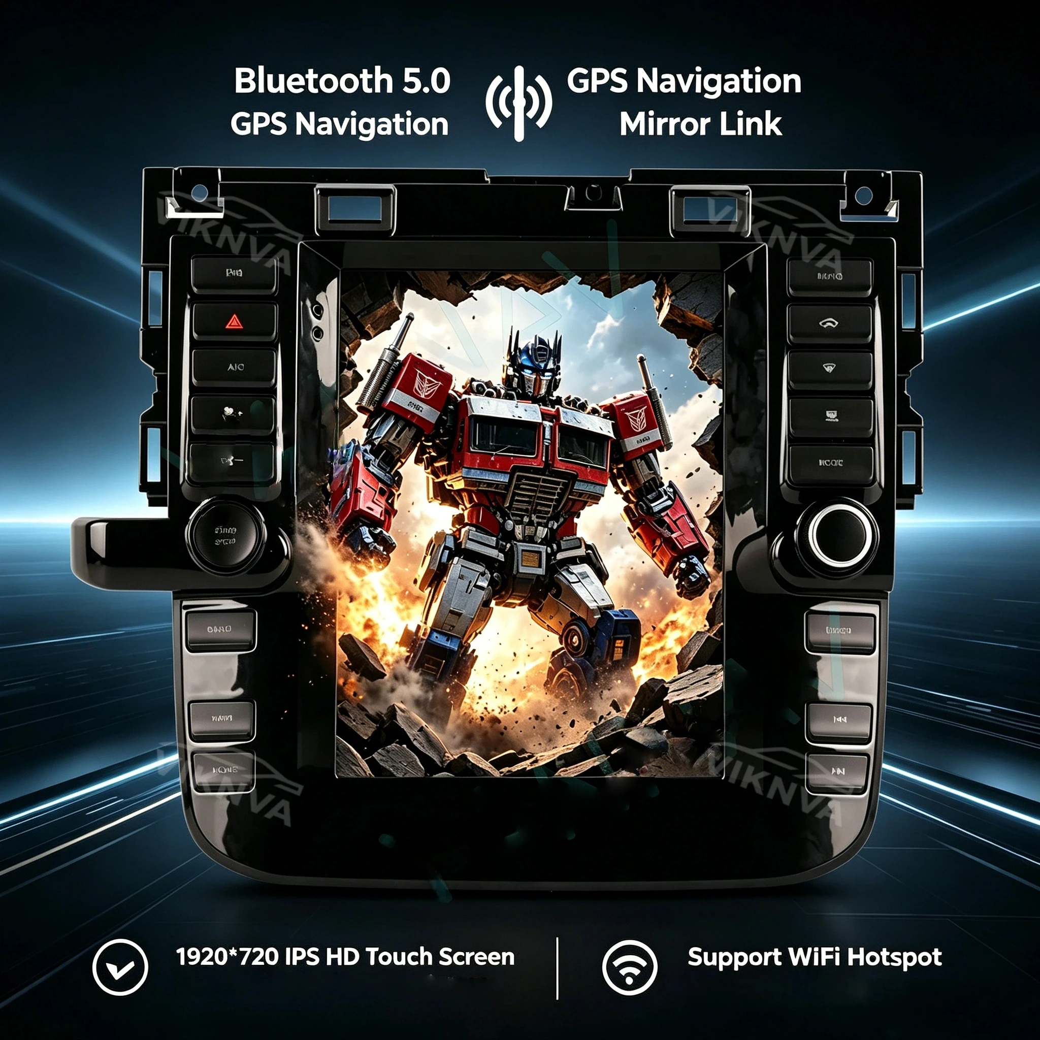 For Jaguar XF 2016~2019 RHD LHD Vertical Android Auto Carplay GPS Navigat Car Radio Head unit Automotive Car Multimedia Player