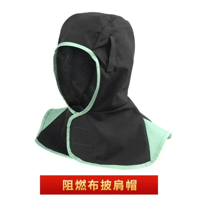 Protective Welding Hood Breathable Welding Neck Cover Flame-Retardant Protective Welding Cap Hand Tool Safety Cap