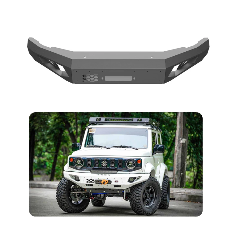 

Steel New Hot 4x4 Off-Road Vehicle Accessories Manufacturer Wholesale for Suzuki Jimny JB74 3-Door & 5-Door Front Bumper