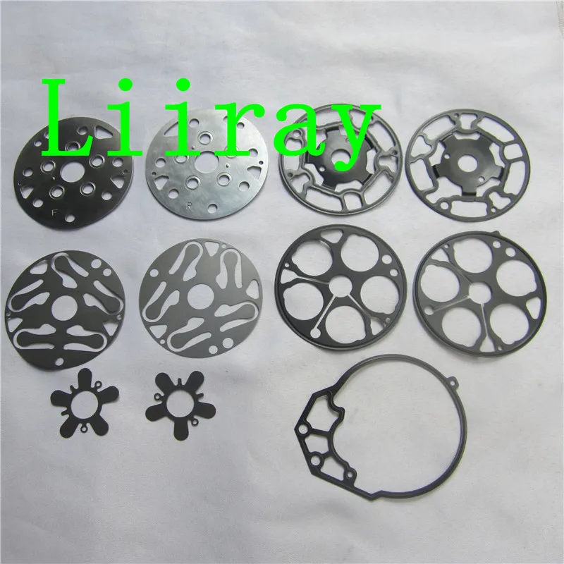 10S15C 10S17C Auto air conditioner compressor front and rear valve plate assembly with sution reed discharge reed