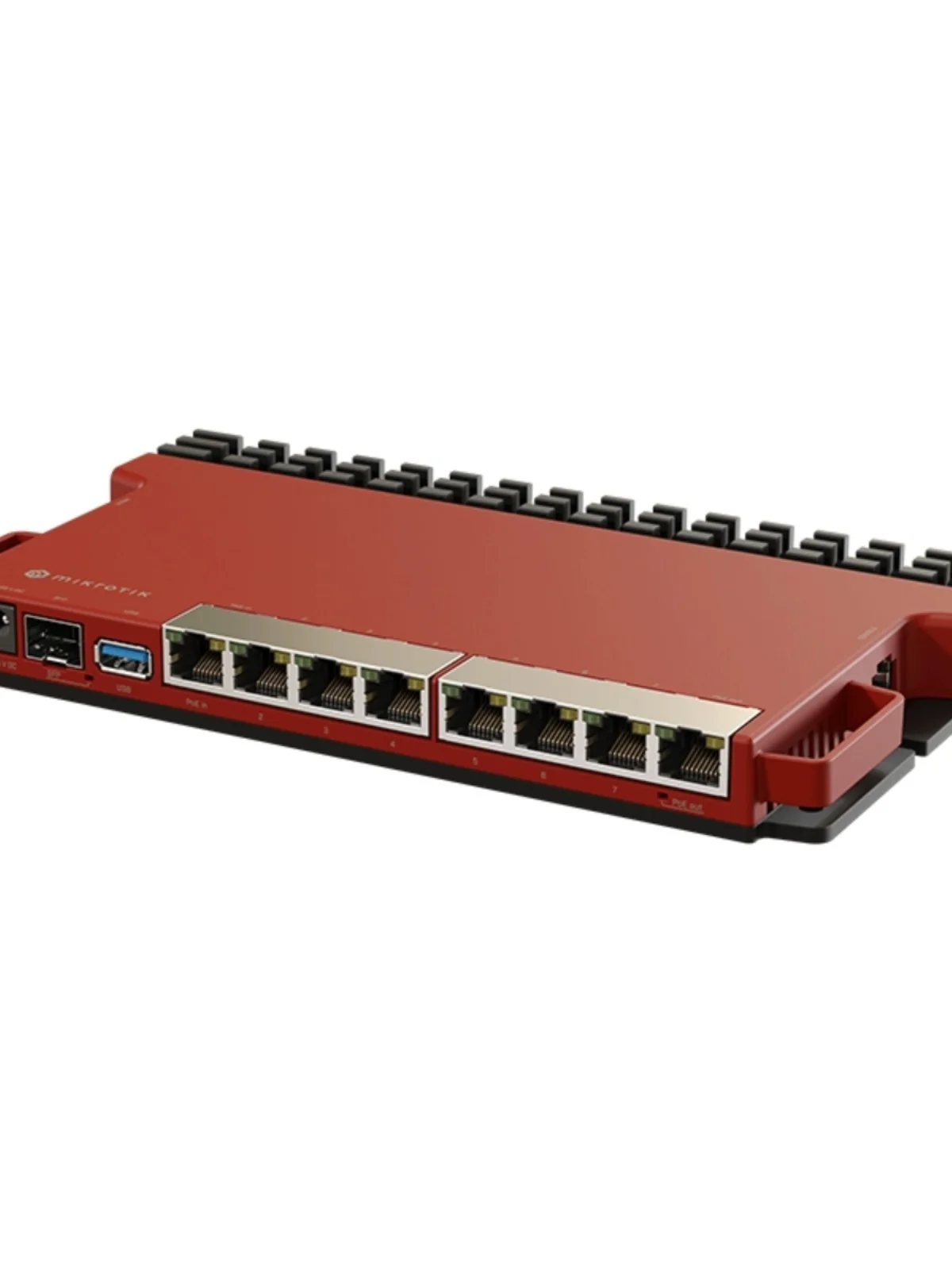 Mikro tik L009UGS-RM dual core 8 gigabit rj45 ports 1 2,5g sfp unterstützt poe