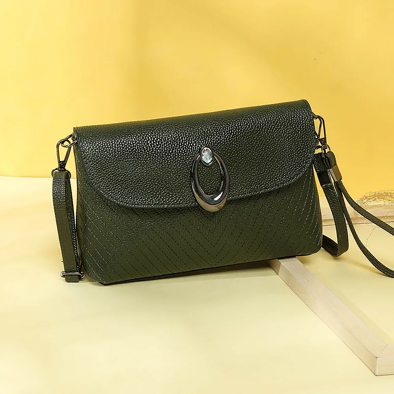 R018-Bolso de hombro de gran capacidad para mujer, bolso de mano con asa superior de cuero genuino, de diseño informal, a la moda, de bolsos de hombro Tote genuino