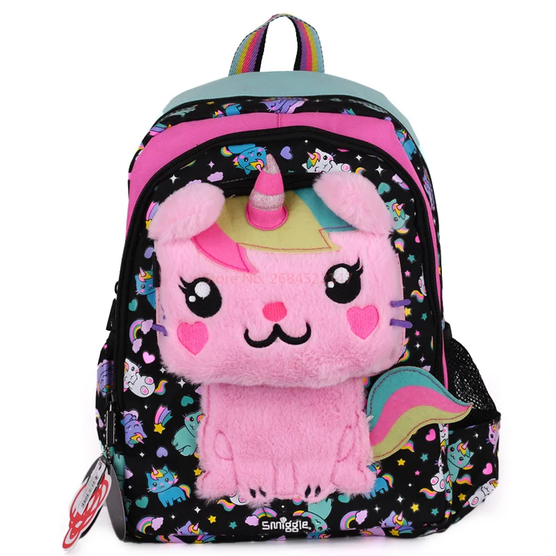 2024 Genuine Australia Smiggle Primary School Students Kawaii Medium Sized Ultra Light Backpack High Quality Bag Boys Girls Gift