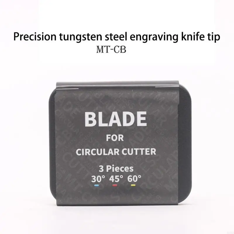 3Pcs Adjustment Circular Cutter Steel Blade Model Assembly Tool Hobby Accessories For PT-C Circle Cutter Accessories M4YD