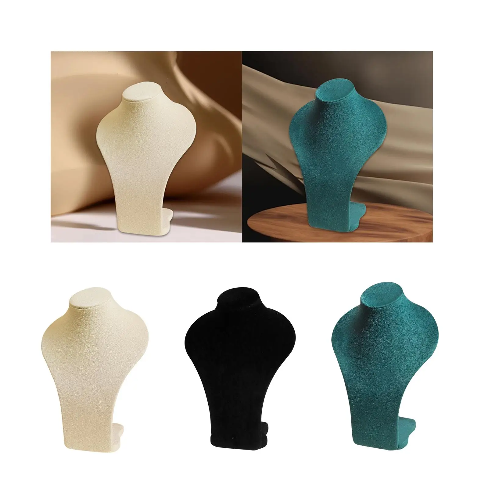 

Necklace Display Stand, Display Necklace Mannequin Organizer