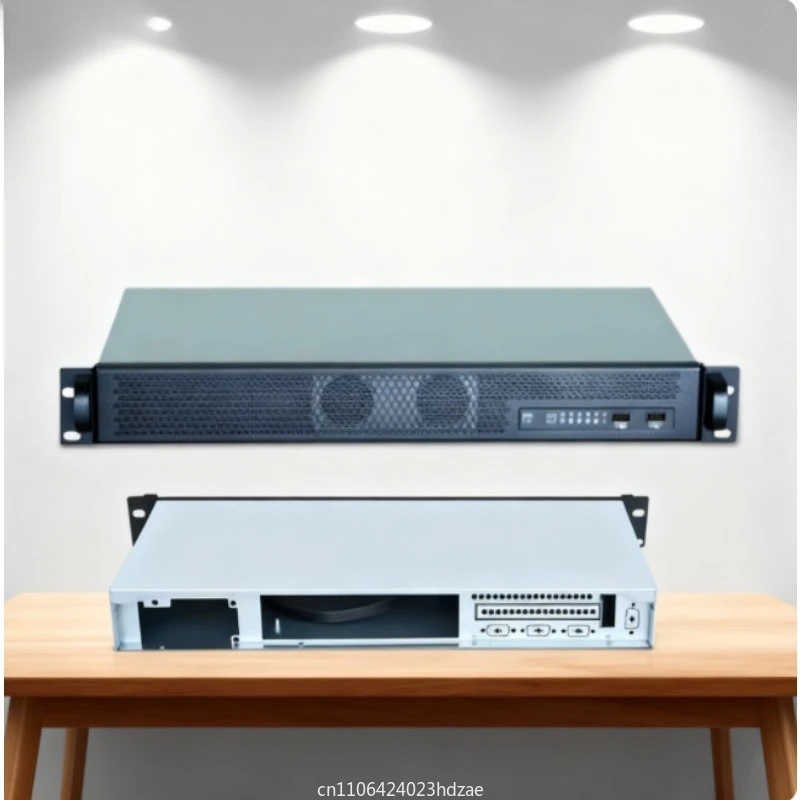 

Applicable to 1U 250mm Short 1.2U Industrial Chassis - 4COM Port ITX Router Video Conference Case