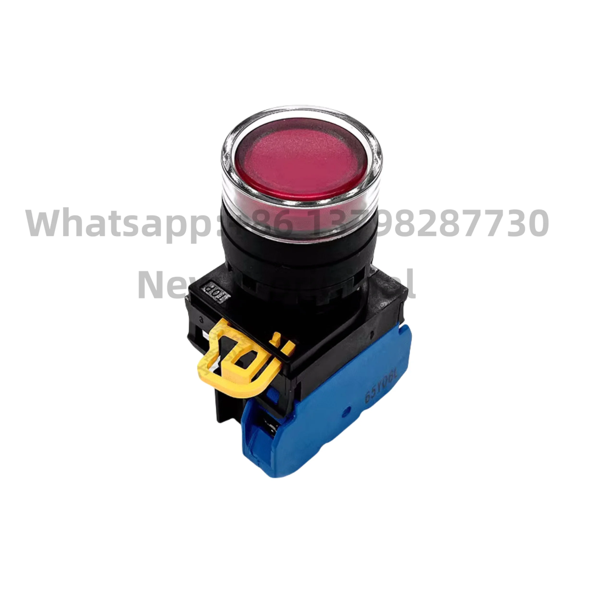 New original Red illuminated button switch YW1L-MF2E10Q4R YW-E10 24V