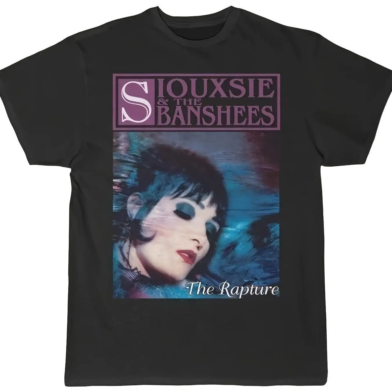 Le logo imprimé The Siouxie and Banshees The Rapture pour hommes et femmes est un vêtement doux et indispensable pour toutes les saisons, idéal pour un style streetwear décontracté.