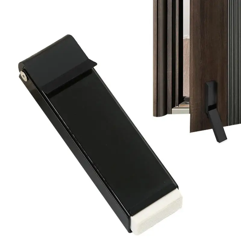 Foldable Door Stopper Heavy Duty Door stops Holder Anti-Theft Door Fixer Bathroom Door Bedroom Balcony Self-Adhesive Door Buffer