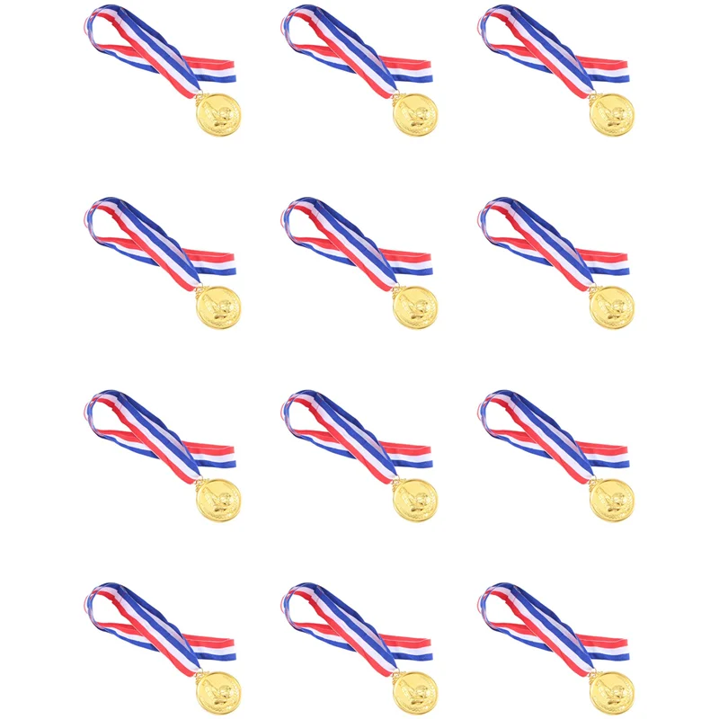 

FBIL-Football Cup Medal Award Medals Awards Student Party Gifts Gold Winner Award Medals 12 Pcs