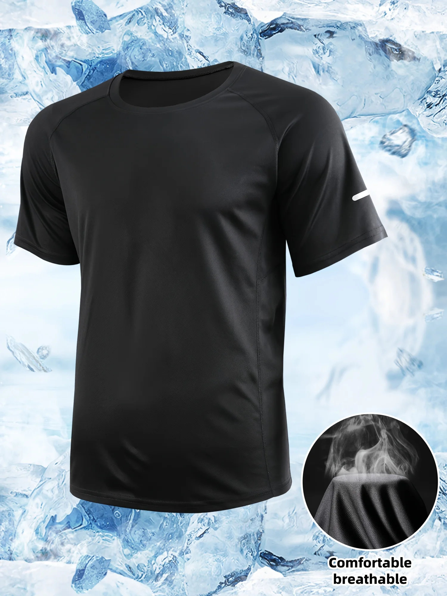 

Новая дышащая спортивная одежда, мужская футболка для бега, фитнеса, баскетбола, тренировочная одежда с короткими рукавами, летняя