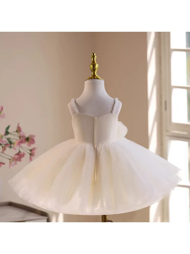 Neues Kinder-Ballkleid für Gastgeberinnen, Klavieraufführungen, Geburtstage, Hochzeiten, Blumenmädchen A5024 Großhandel Mädchen-Abendkleider – Detail 4