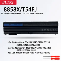 8858X T54FJ Battery for Dell Latitude E6420 E6430 E6440 E6520 E6530 E6540 E5420 E5430 E5520 E5530 M421R M521R 7720 11.1V