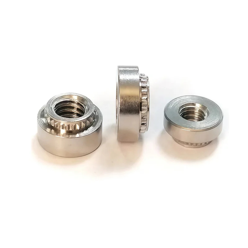 10pcs M2 M2.5 M3 M4 M5 M6 M8 M10 304 Stainless Steel Cls Self-clinching Nut Press Insert Rivet Nut Nutsert Rivnut Slab 0.8-3.2mm